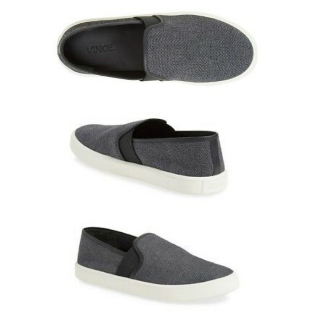 Vince Slide On Charcoal